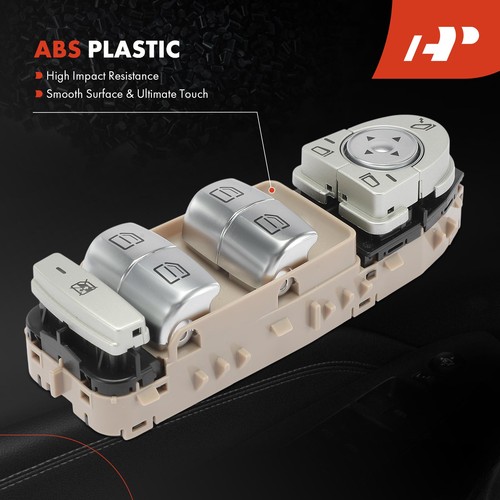 A-Premium Front Driver Power Window Switch for Mercedes-Benz C300 C400 C43 AMG - Bild 5 von 8