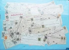 Lot of Over 70 Bank Checks Late 1860's to 1890's Bellefonte & Lock Haven Pa