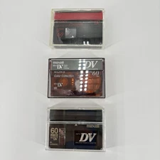 3 Sony Premium Digital Video Cassette Mini DV 60SP:90LP