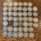 (46) Mercury Dimes - 90% Silver, United States, 1916-45 Variety