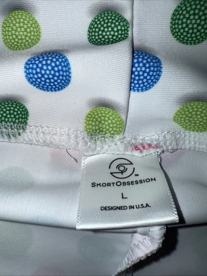 NWOT Skort Obsession Sofy Golfs MultiColor Skort Women L - Image 3 of 4