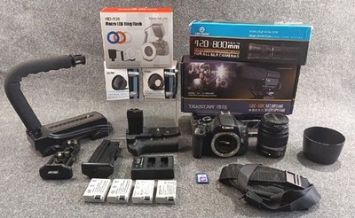 Canon EOS Rebel T4i / EOS 650D 18.0MP Digital SLR Camera Plus Extra Accessories