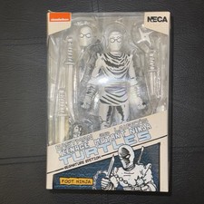 NECA TMNT Mirage Black And White Foot Ninja Figure Signature Edition
