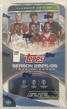 2025-26 TOPPS UEFA CLUB COMPETITIONS HOBBY BOX | FACTORY SEALED | FREE SHIP