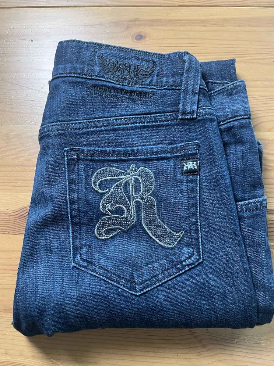 Jean bootcut Rock & Republic De Victoria Beckham Gris taille 29 US en