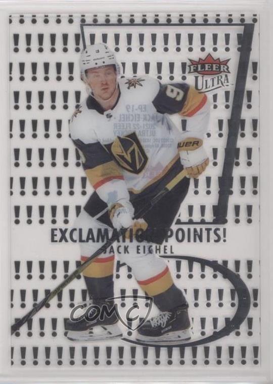 2021-22 Upper Deck Fleer Ultra Exclamation Points Jack Eichel #EP-19