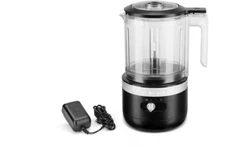 New KitchenAid 5-Cup Mini Food Chopper Cordless KFCB519BM, Matte Black