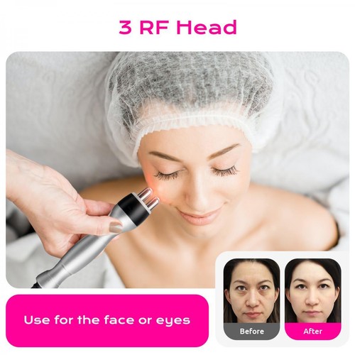 Máquina de belleza para quemar grasa 40K belleza corporal dispositivo de masaje levantamiento de piel con 4 cabezales - Imagen 9 de 11
