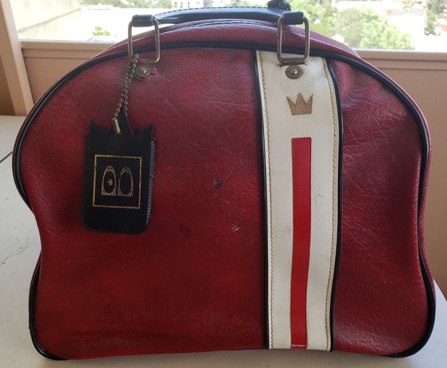 old bowling bag