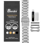 20mm Curved Steel Metal Watch Band Bracelet for Orient Bambino