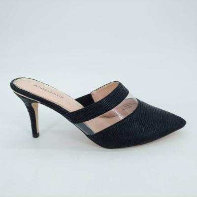 Andiamo Womens Double Up Mules Slim 
