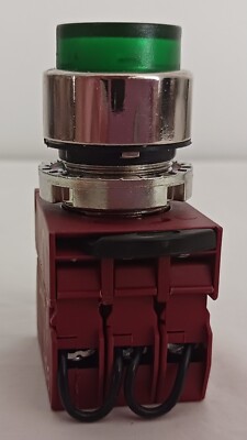 GE Push Button. 24V, Green. P9CPLVSDN12NCDL. New in box. Free Shipping.