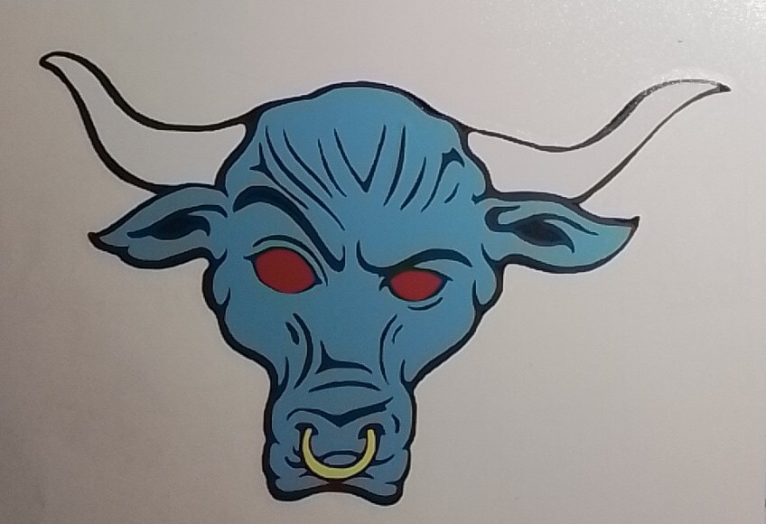 Under Armour Project Rock Brahma Bull 1999 Style Decal Sticker