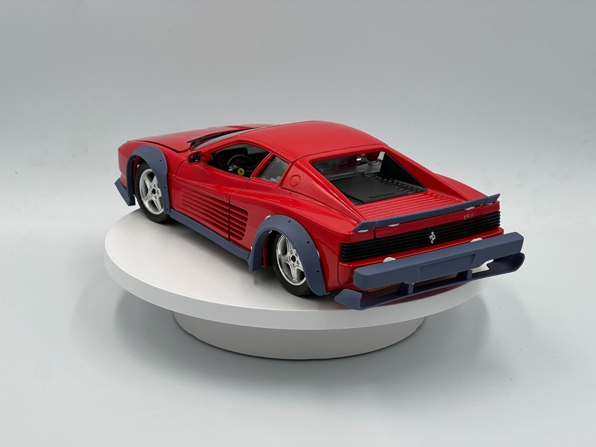 ROSSO製Ferrari Testarossa 1/24 DORIDORI Amazon.com: Tamiya 1/24 Ferrari TESTAROSSA : Arts, Crafts