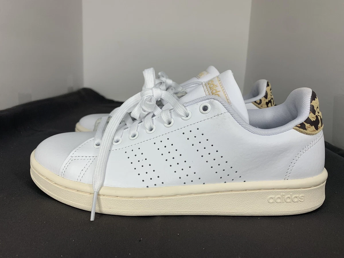 bekken Londen Sophie Adidas Advantage White LEOPARD Print WM 7.5 FY9101 original superstar stan  smith | eBay