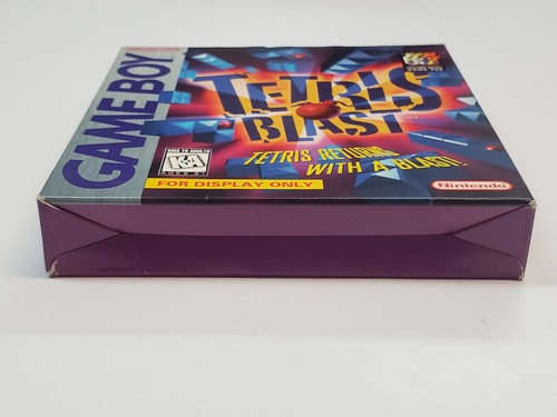 Tetris Blast FOR DISPLAY ONLY PROMO Game Boy Empty Box Only No Game No Manual ** - Picture 8 of 24