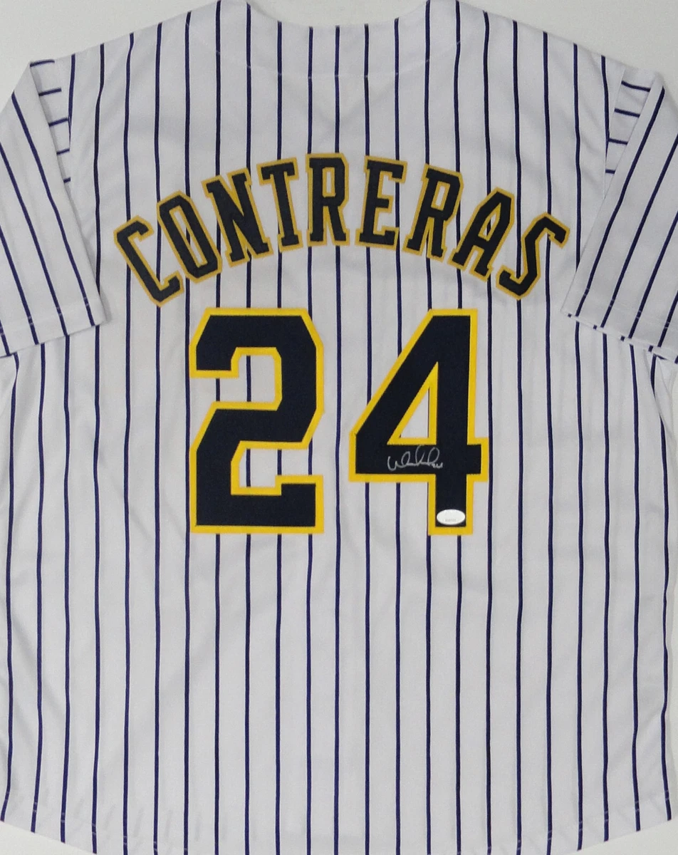 William Contreras MLB Authenticated and Game-Used Los Bravos Jersey