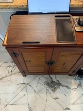 lapgear home office lap desk espresso woodgrain