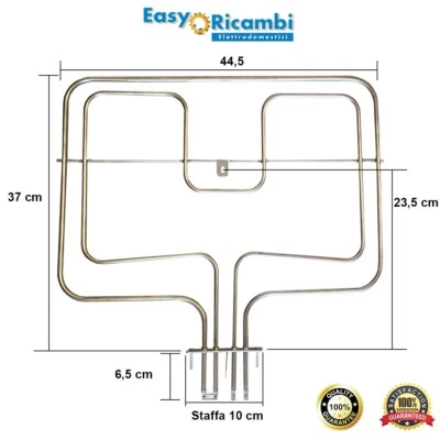 Resistenza forno superiore 1000 + 1700W Electrolux Rex AEG 256005005 3570797047
