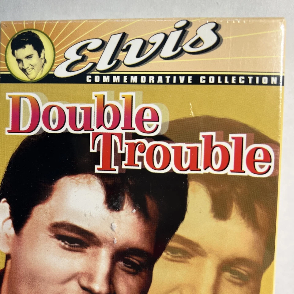 ELVIS Double Trouble Commemorative Collection Brand NEW Sealed VHS (1966) MGM 97 Foto 2 de 4