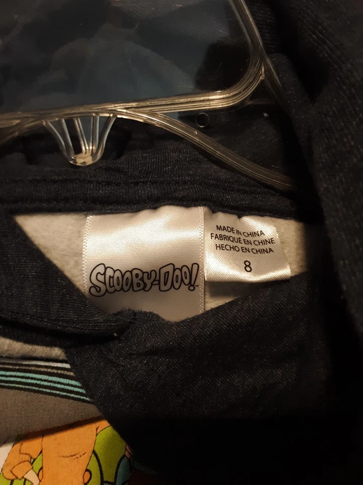 Pulôver com capuz Scooby-Doo Boys tamanho 8 - Imagem 4 de 4