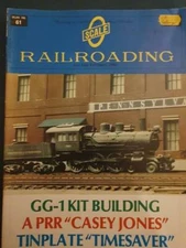 Scale Railroading Magazine Run No: 61 Feb 1980 Good condition