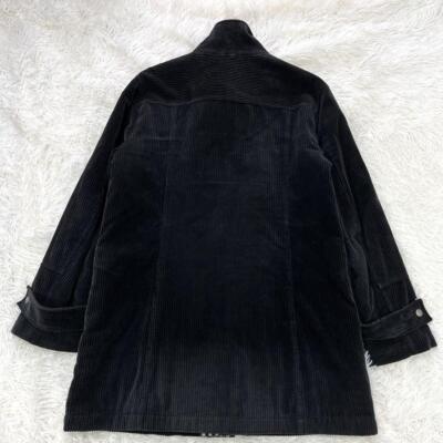 Burberry Black Label Corduroy Quilted Coat Black Size 52/L Burberry Black Label Corduroy Quilted Coat Black Size 52/L