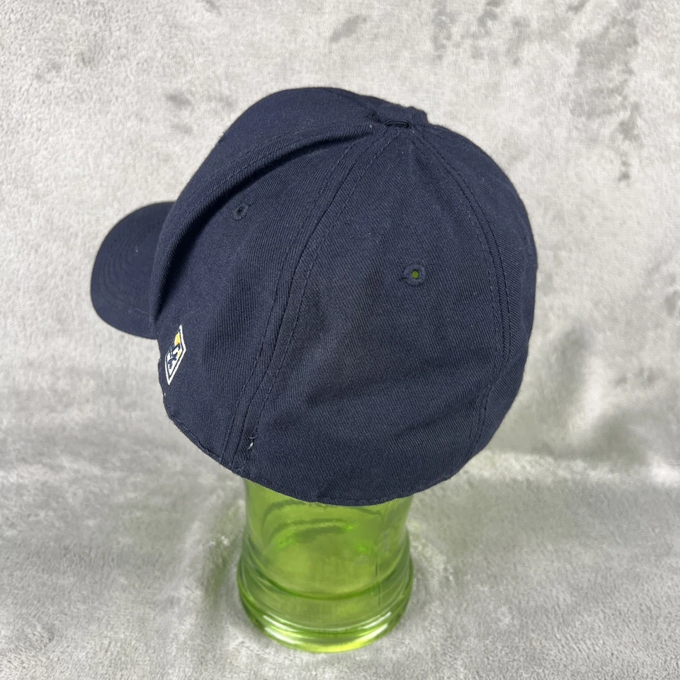 Vintage Michigan Wolverines Hat Blue Nike Fitted 7 3/8 NCAA Football - Image 4 of 4