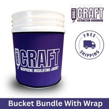 Bubble Hash Bags 5 Gal Neoprene Thermal Insulation Wrap for 5 gal Bucket Cover