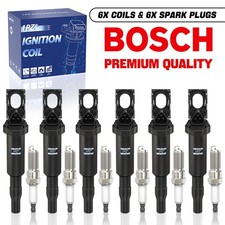 6 Ignition Coil And Spark Plugs Pack For Bmw 128i 325i 328i Oem Uf592 0221504470 6 Ignition Coil And Spark Plugs Pack For Bmw 128i 325i 328i Oem Uf592 0221504470