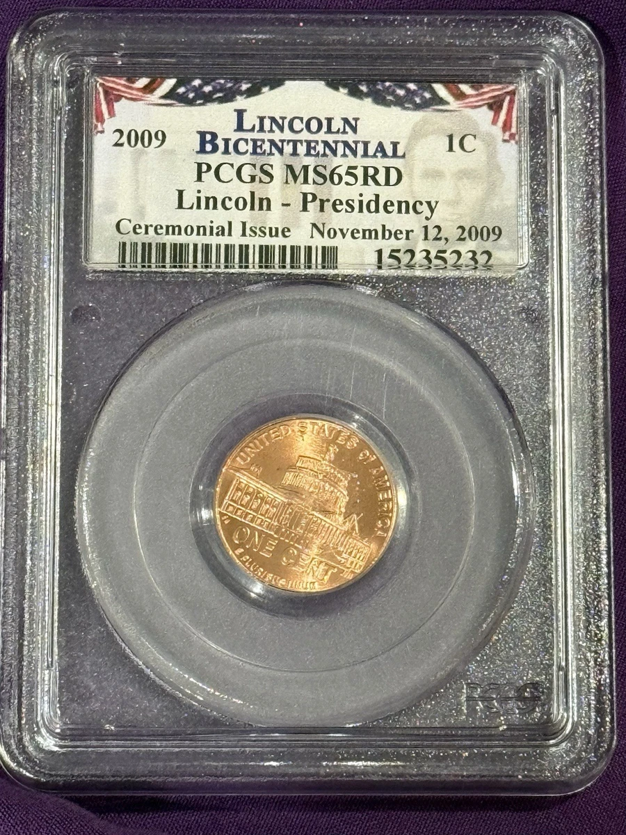25+ MS 65 Graded 2009 Lincoln Bicentennial US Small Cents (2009