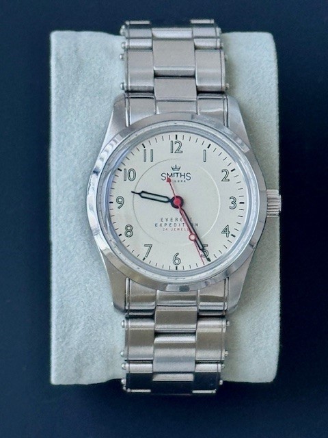 Timefactors SMITHS EVEREST EXPEDITION WATCH ANTARCTIC HILLARY ORIGINAL IN BOX