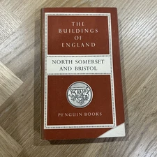 NORTH SOMERSET & BRISTOL Penguin Buildings of England 1958 BE13