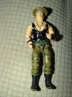 Vtg Sgt Slaughter V2 1986 G.I. Joe AF GI Hasbro ARAH Toy Figurine 80s See Desc.