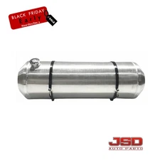18 1/4 Gallon 12'' x38" 3/8NPT Outlet End Fill Spun Aluminum Gas Tank Fuel Tank 