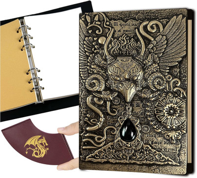 400 Page DND Campaign Journal Refillable D&D Notebook Dungeon Master RPG Gift ..