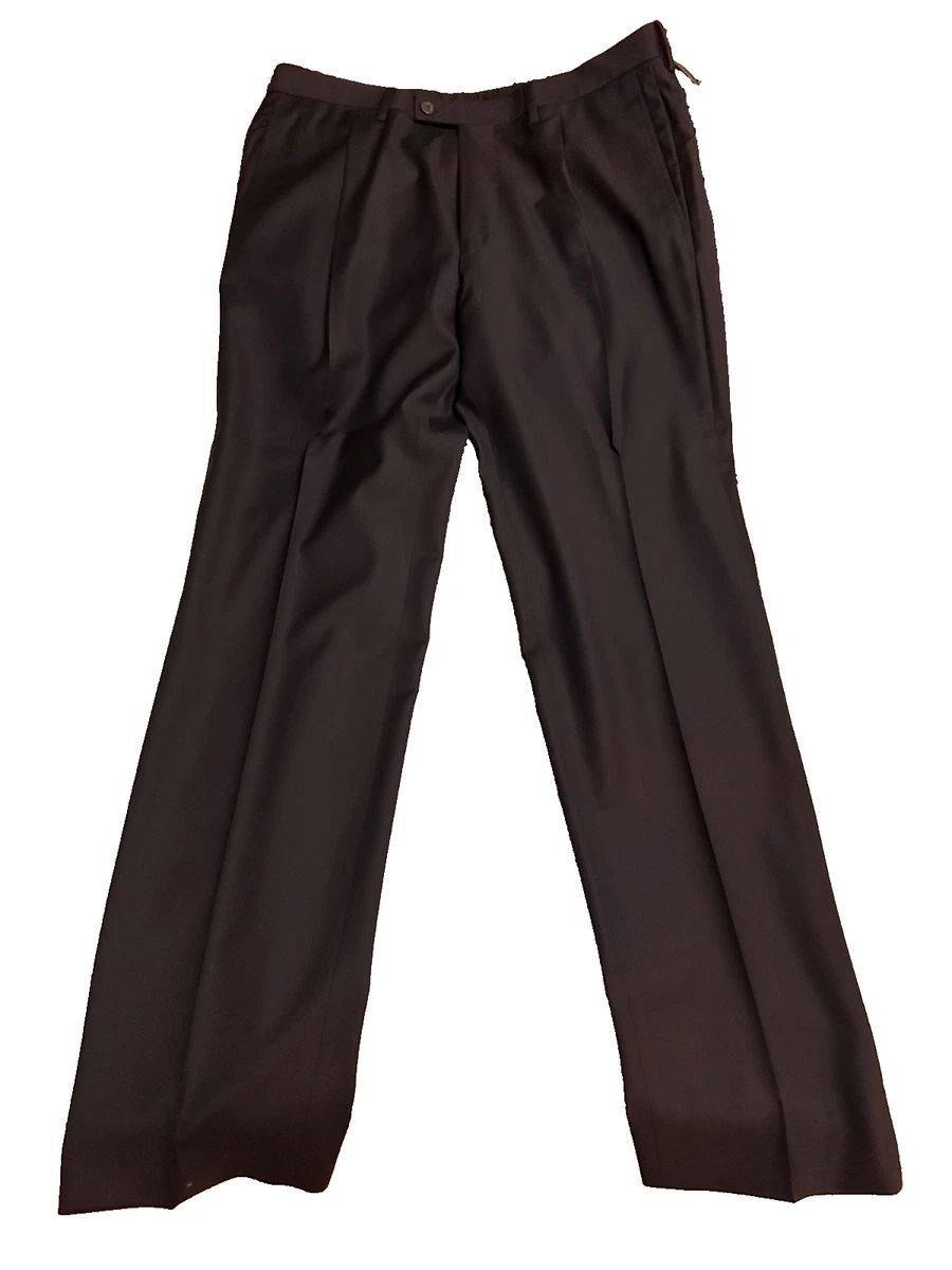 Wool Black Pants for Men for sale | eBay