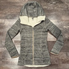 Bench Women  s Full Zip Up Jacket With Sherpa Hood and Fleece Lining Size XS