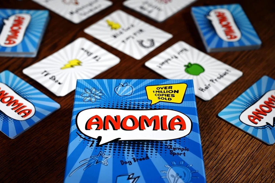 Anomia Card Game Fast-Paced Party Challenge, Brain Teaser, 3-6 Players Ages 10+ - Image 2 of 4
