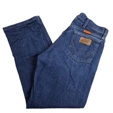 Wrangler FR Flame Jeans Men's 34x30 Straight Work 13 Original Cowboy Cut Cat2