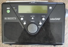 Roberts SolarDAB 2 Portable Digital Radio Black