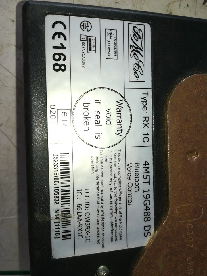 4M5T19G488 modulo elettronico FORD FOCUS II TURNIER 2.0 TDCI 2004 600561 - Immagine 2 di 4