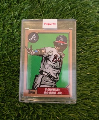 2021 Topps Project 70 - 1987 Topps Baseball Ronald Acuña Jr. #56