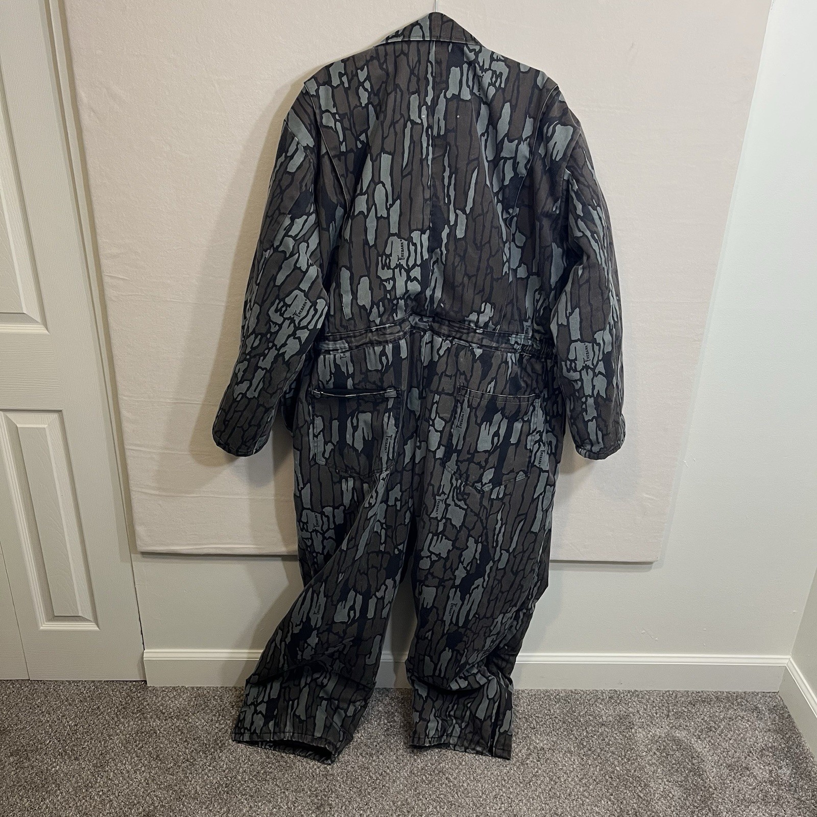 Vintage Winchester Trebark Camo Insulated RN 42000 Conceal Coveralls 2XL Hunting