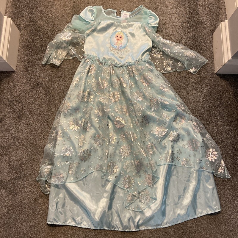 DISNEY FROZEN ELSA DRESS SIZE 7/8
