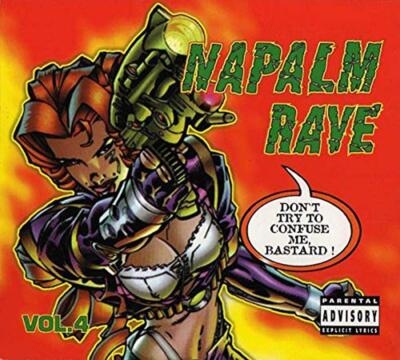 NAPALM RAVE 4 = Funboy/Warhead/Zicem/Screwhead/Erector...= 2CD = HARDCORE GABBER