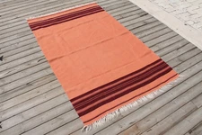 Turkish Kilim Rug 3'5''x5'5'' Handwoven Antalya Kilim 108x170cm Bohemian Kilim