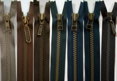 YKK or Dulon 25'' Separating Vislon Zippers Made in USA Jackets, Coats,Totes