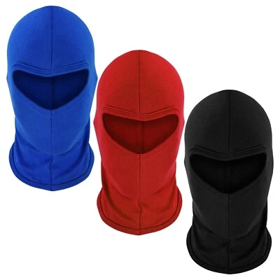 TK Karting Balaclava Open Face Motorbike Under Helmet Balaclava Ski 100% Cotton