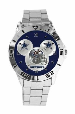 dallas cowboys stainless steel watch